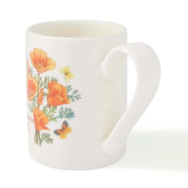 Blossoming States California Poppy Mug