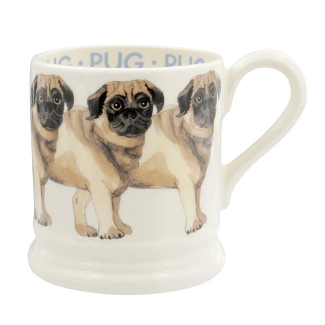 Dogs Pug 1/2 Pint Mug