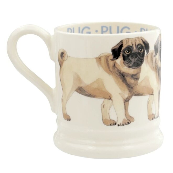 Dogs Pug 1/2 Pint Mug