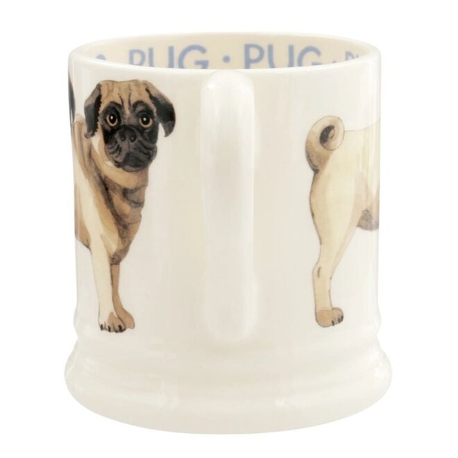 Dogs Pug 1/2 Pint Mug