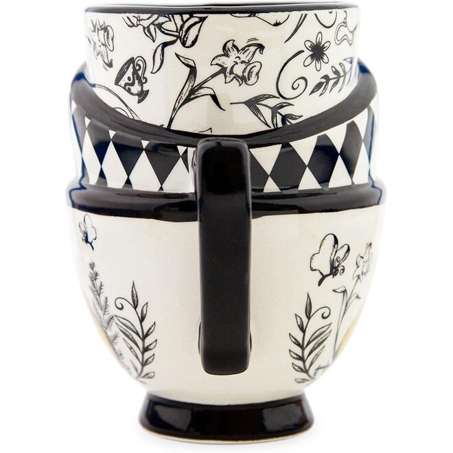 Alice in Wonderland Teacups Shaped Mug