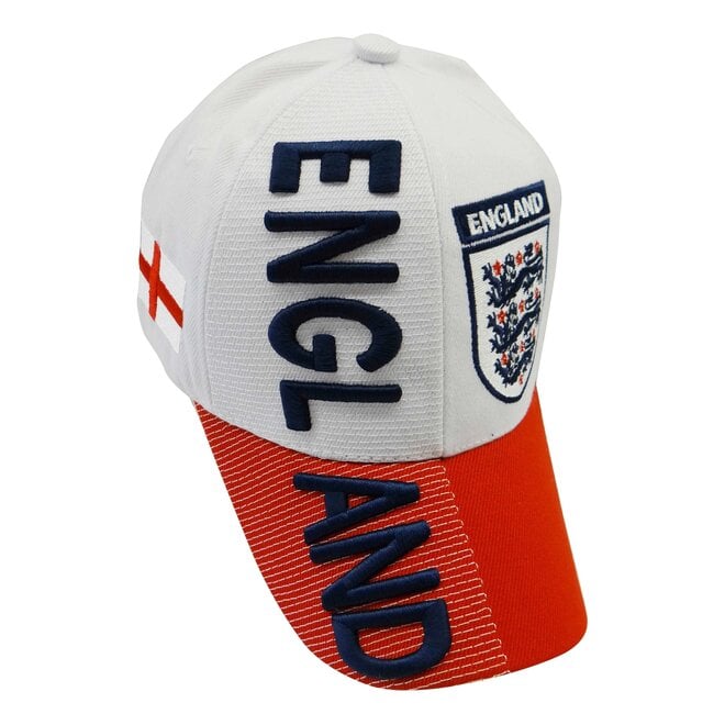 England Crest 3D Embroidered Hat