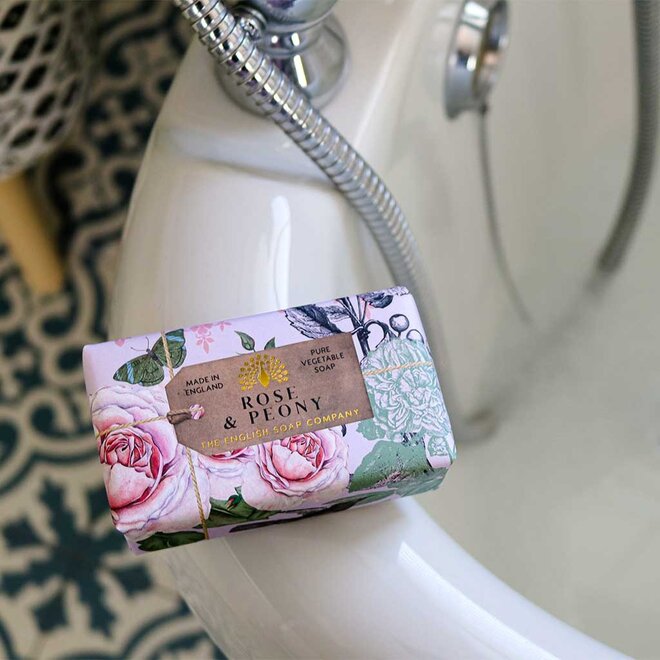 Anniversary Rose & Peony Bar Soap