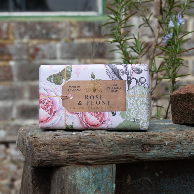 Anniversary Rose & Peony Bar Soap