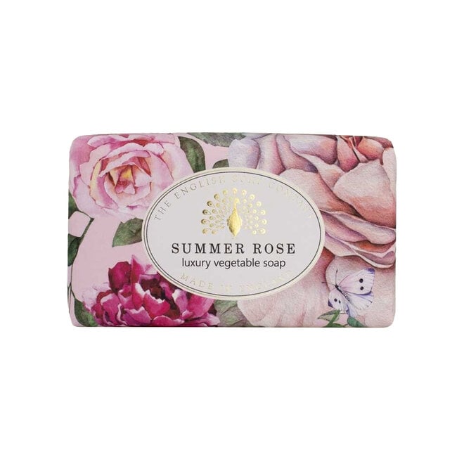 English Soap Co. Heritage Summer Rose Bar Soap