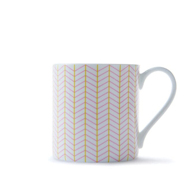 Ebb Pink & Yellow Mug