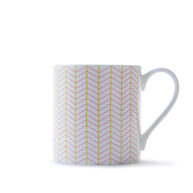 Ebb Pink & Yellow Mug