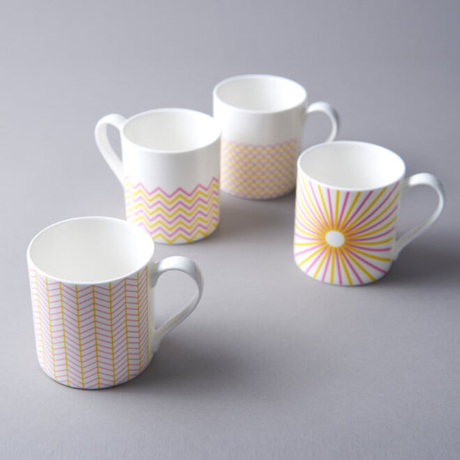 Ebb Pink & Yellow Mug