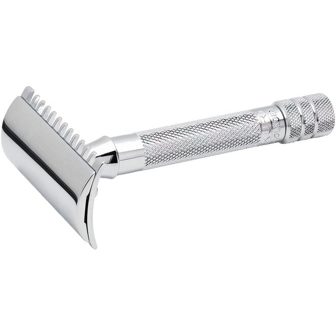 Merkur Double Edge Safety Razor 15C, Open Comb Guard