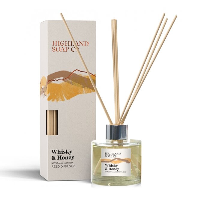 Whisky & Honey Reed Diffuser 120ml