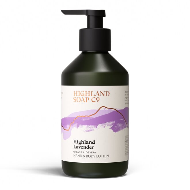 Highland Lavender Hand & Body Lotion 300ml