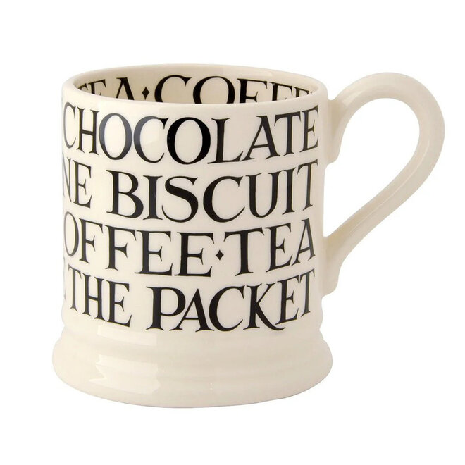 Black Toast 1/2 Pint Mug