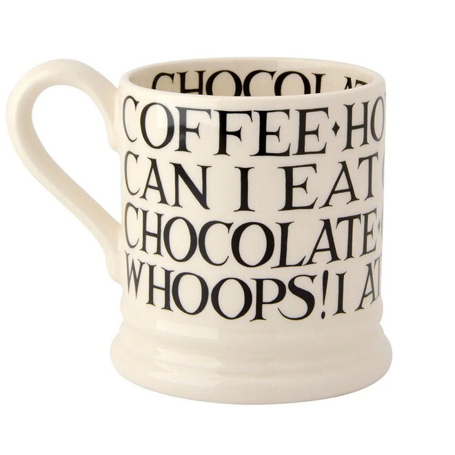 Black Toast 1/2 Pint Mug