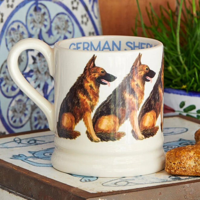 Dogs German Shepherd 1/2 Pint Mug