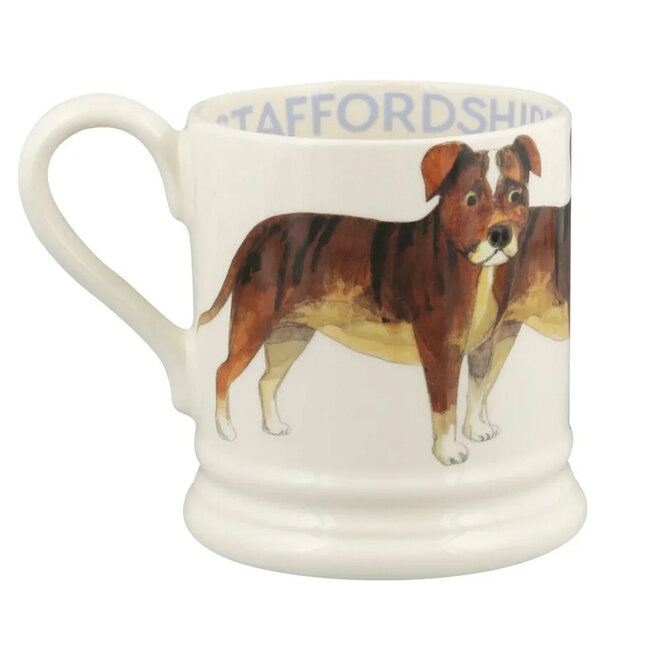 Dogs Staffordshire Bull Terrier 1/2 Pint Mug