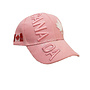 Pink Canada 3D Embroidered Hat
