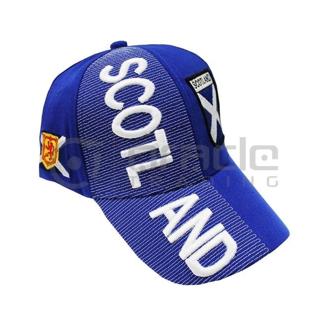 St. Andrew's Cross Scotland 3D Embroidered Hat