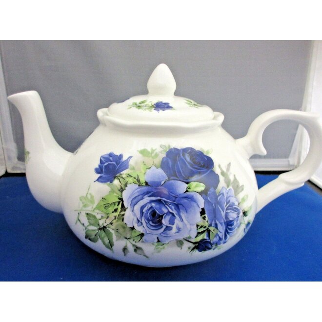 Summertime Blue Teapot