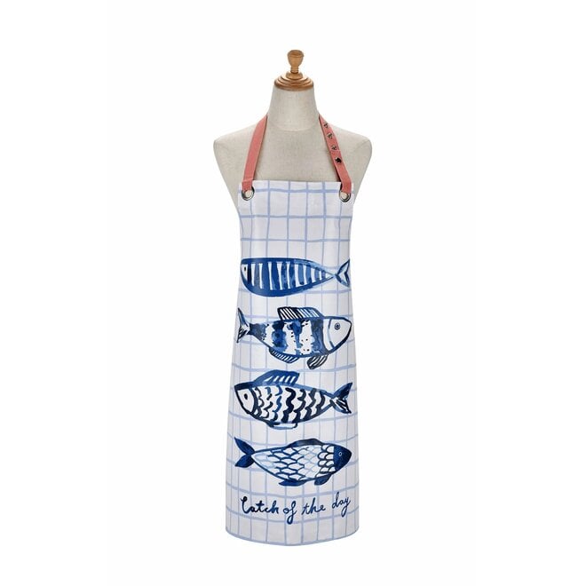 Catch of the Day Oilcloth Apron