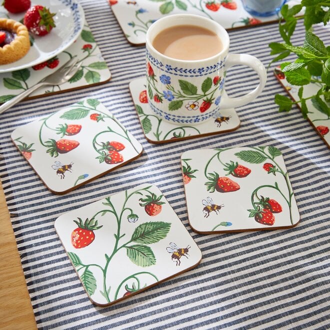 Strawberry Patch Coasters