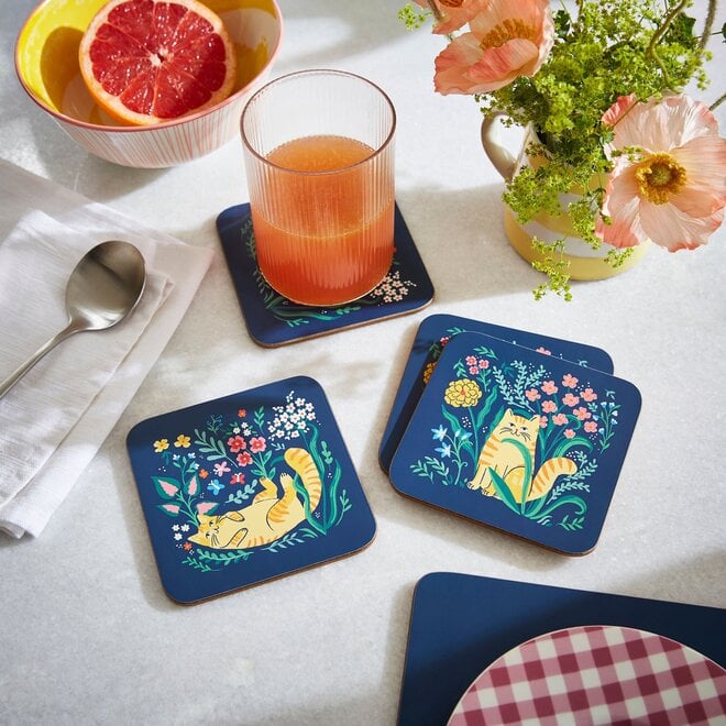 Marmalade Meadow Coasters