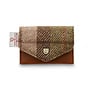 Harris Tweed Chestnut Tartan Card Wallet