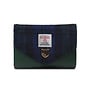 Harris Tweed Black Watch Small Clasp Purse