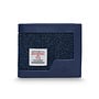 Harris Tweed Navy Herringbone Men's Wallet