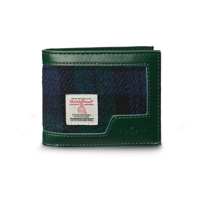 Harris Tweed Black Watch Tartan Men's Wallet