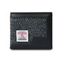 Harris Tweed Black & Grey Herringbone Tartan Men's Wallet