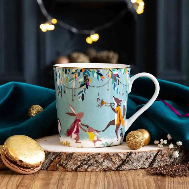 Sara Miller Woodland Tales Merry Band Mug