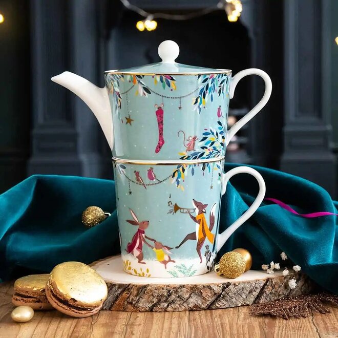 Sara Miller Woodland Tales Merry Band Tea for One