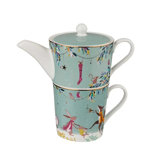 Sara Miller Woodland Tales Merry Band Tea for One