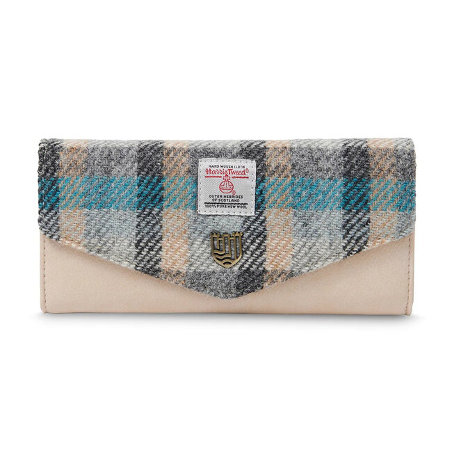 Harris Tweed Islander Tartan Large Clasp Purse