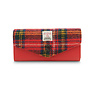 Harris Tweed Royal Stewart Tartan Large Clasp Purse