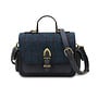 Harris Tweed Navy Over-Check Melrose Crossbody