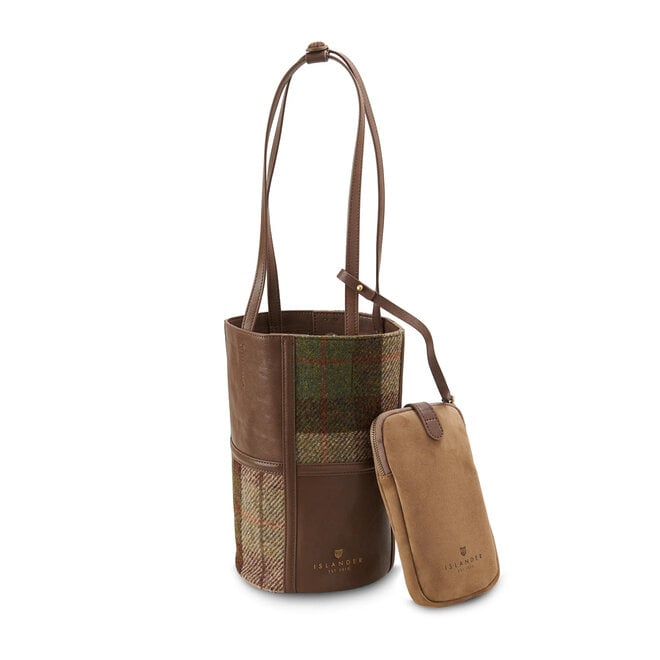 Harris Tweed Chestnut Tartan Orlagh