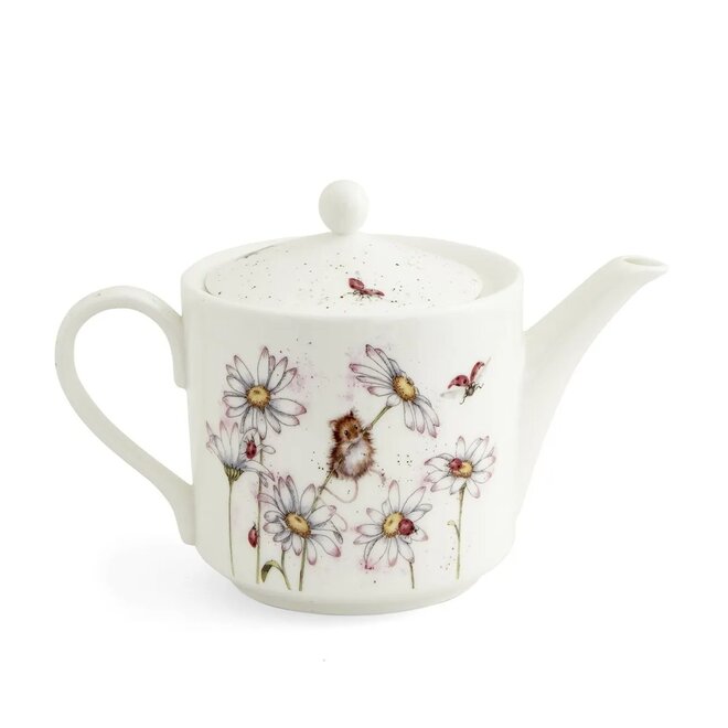'Oops a Daisy' Mouse 2 Pint Teapot