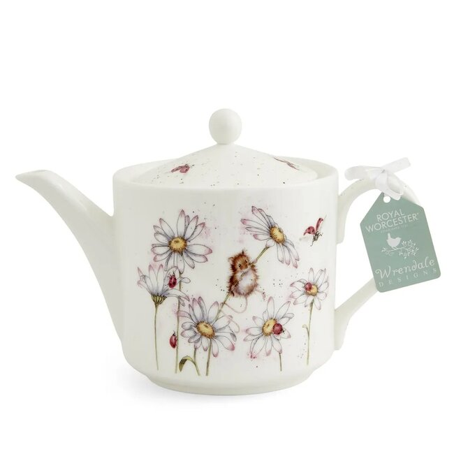 'Oops a Daisy' Mouse 2 Pint Teapot