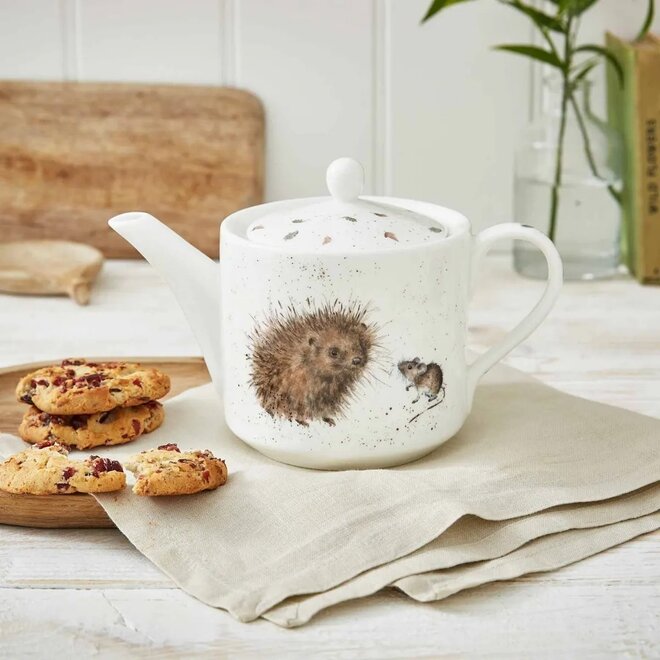 'Hedgehog & Mice' 1 Pint Teapot