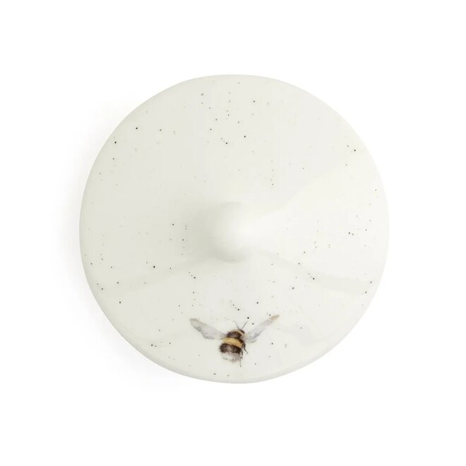 'Bumble Bee' Covered Sugar Bowl