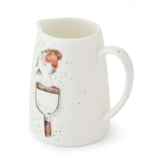 'A Little Red Robin' Posy Jug