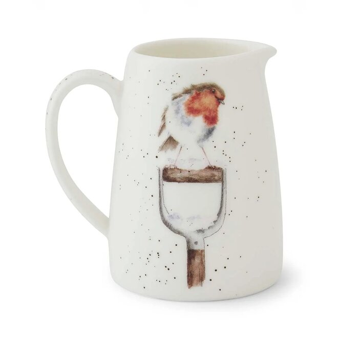 'A Little Red Robin' Posy Jug