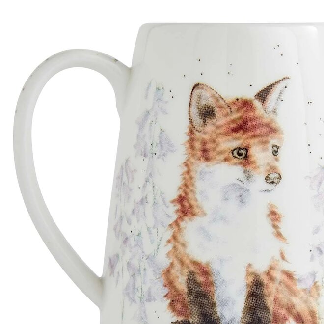 'Contemplation' Fox Posy Jug