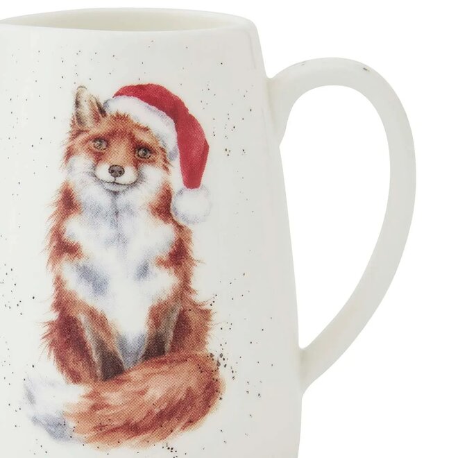 'Festive Fox' Posy Jug