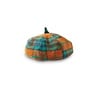 Harris Tweed Orange & Blue Tartan Lambswool Bunnet
