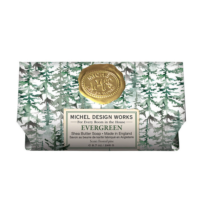 Evergreen Large Bath Soap Bar