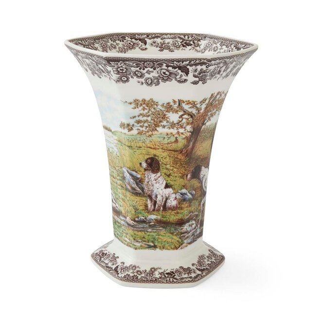 Woodland Hexagonal Vase