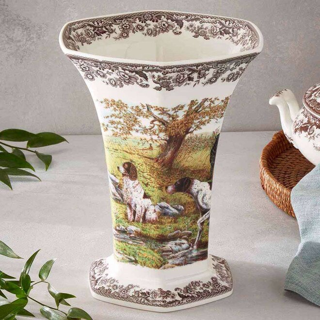 Woodland Hexagonal Vase