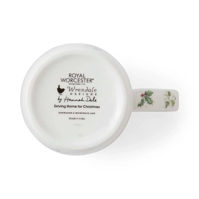 'Driving Home for Christmas' Dog Small Mug